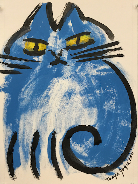 Tanya's Blue Cat Buddha